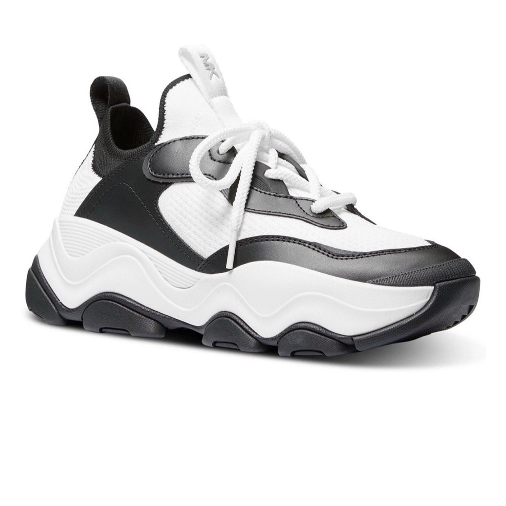 Michael Kors Monochrome Athletic Shoes - Picture 3 of 4
